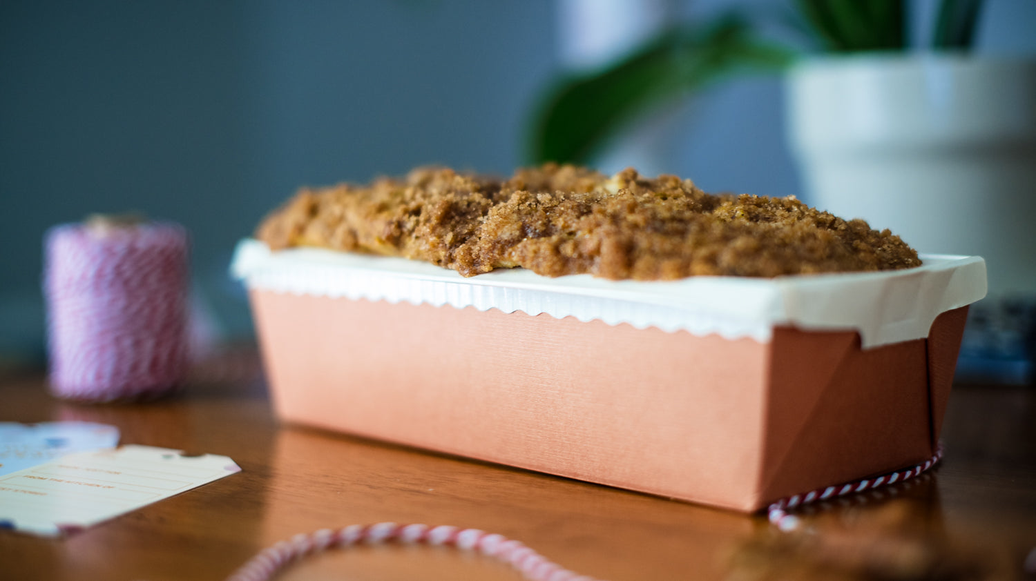 How to Make and Gift Pumpkin Coffee Cake