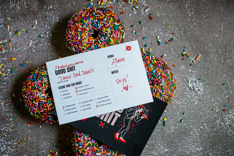I Baked You Good Shit Baked Goods Gift Tags & Cards