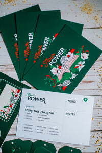 Flour Power Baked Goods Gift Greeting Cards