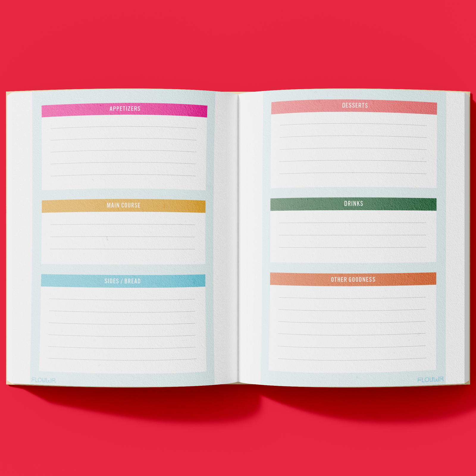 Free Holiday Meal Planner Flouwr