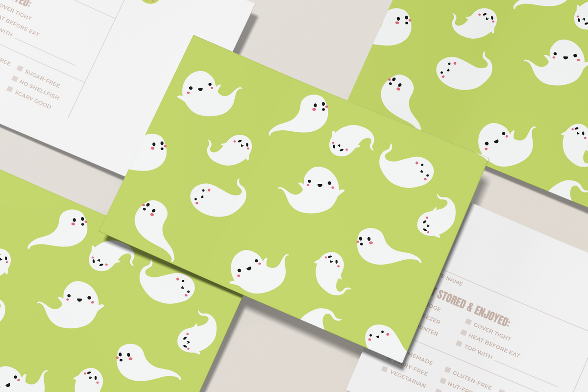 Little Boos Baked Goods Gift Greeting Cards
