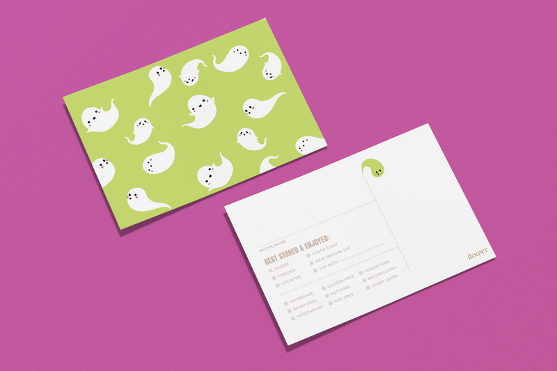 Little Boos Baked Goods Gift Greeting Cards